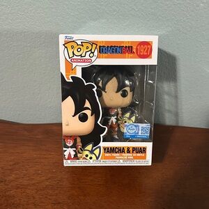 Funko Pop! Yamcha & Puar with Black and Yellow Accents